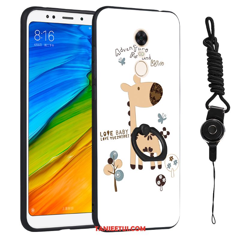 Etui Xiaomi Redmi 5 Anti-fall All Inclusive Telefon Komórkowy, Pokrowce Xiaomi Redmi 5 Kreskówka Osobowość Trudno Beige