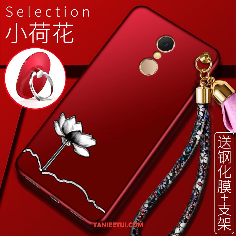 Etui Xiaomi Redmi 5 Anti-fall Mały Czarny, Obudowa Xiaomi Redmi 5 Miękki Czerwony Telefon Komórkowy Beige