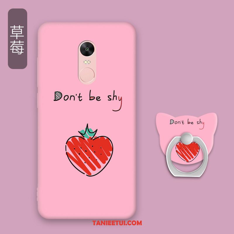 Etui Xiaomi Redmi 5 Miękki Anti-fall Pu, Pokrowce Xiaomi Redmi 5 Mały Klamra Różowe Beige