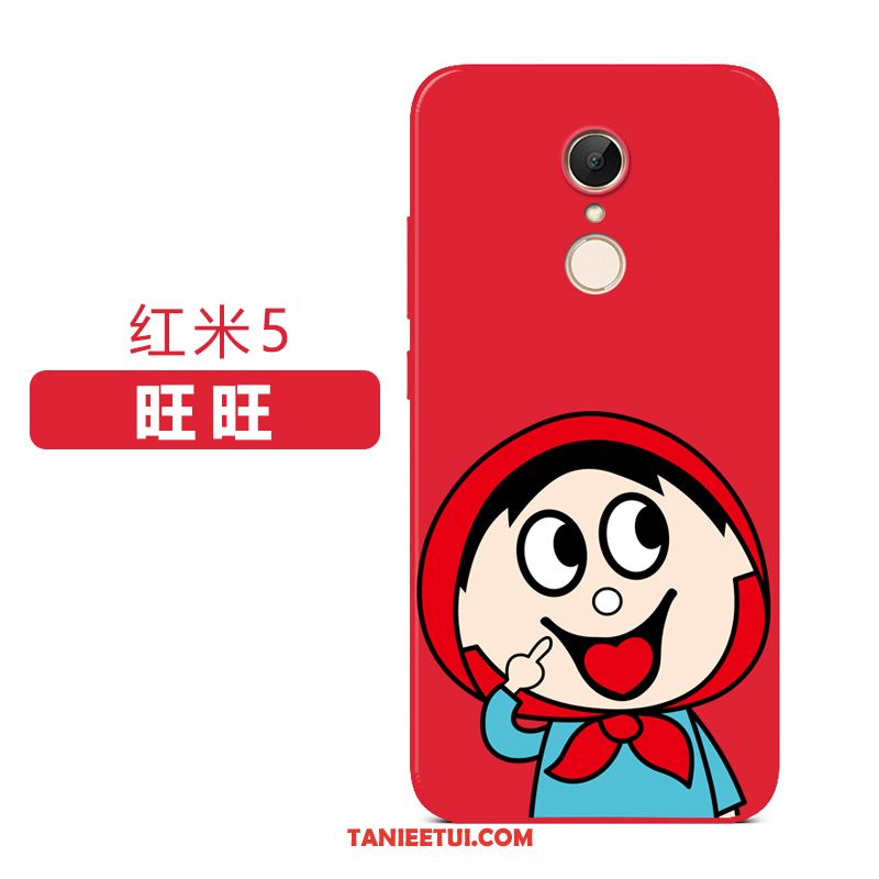 Etui Xiaomi Redmi 5 Wiszące Ozdoby Czerwony Ochraniacz, Futerał Xiaomi Redmi 5 Telefon Komórkowy Silikonowe Miękki Beige
