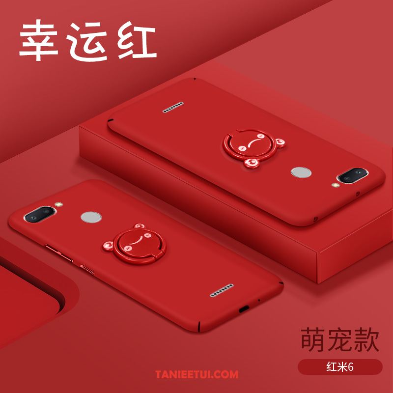 Etui Xiaomi Redmi 6 All Inclusive Cienkie Proste, Obudowa Xiaomi Redmi 6 Anti-fall Telefon Komórkowy Kreatywne Beige