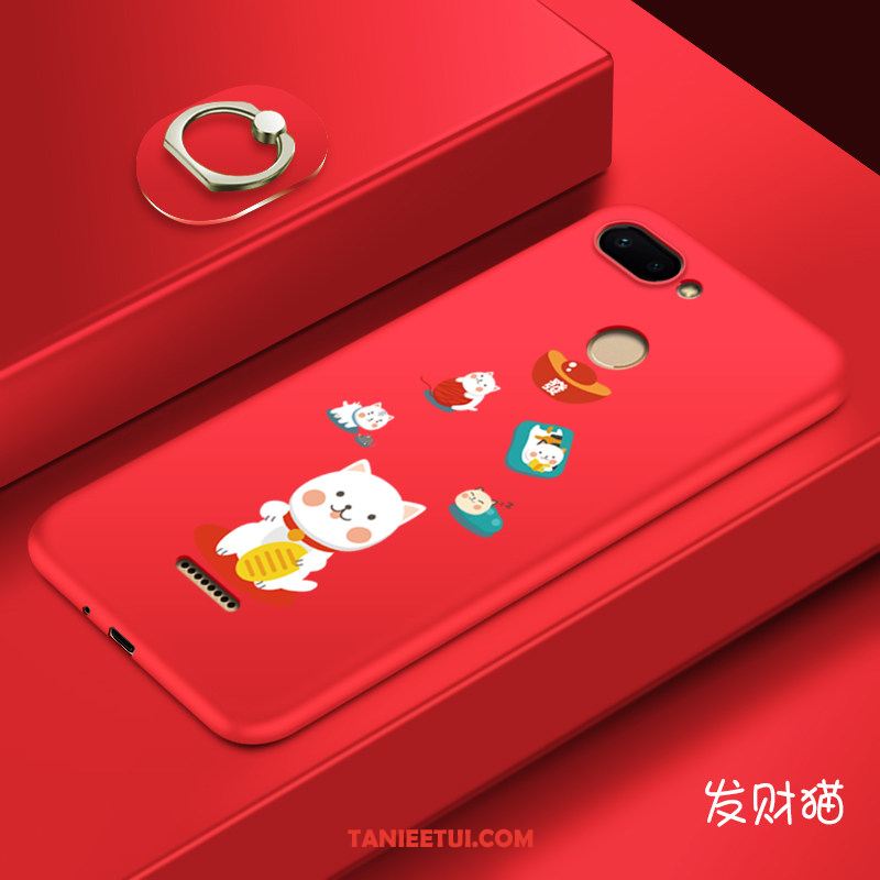 Etui Xiaomi Redmi 6 Ochraniacz Czarny All Inclusive, Pokrowce Xiaomi Redmi 6 Anti-fall Miękki Czerwony Beige