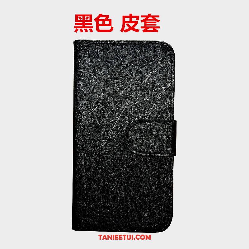 Etui Xiaomi Redmi 6 Telefon Komórkowy Mały Skórzany Futerał, Obudowa Xiaomi Redmi 6 Czarny Czerwony Ochraniacz Beige