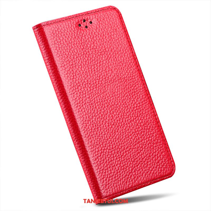 Etui Xiaomi Redmi 6a Klapa Ochraniacz Anti-fall, Pokrowce Xiaomi Redmi 6a Telefon Komórkowy Prawdziwa Skóra Różowe