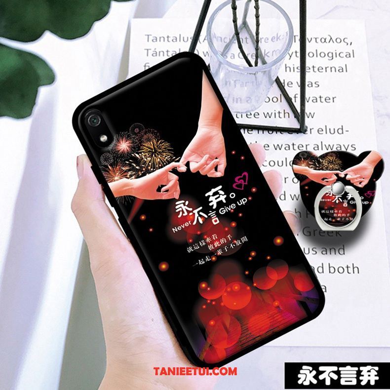 Etui Xiaomi Redmi 7a Szkło Hartowane Telefon Komórkowy Anti-fall, Obudowa Xiaomi Redmi 7a Student Czerwony Czarny Beige