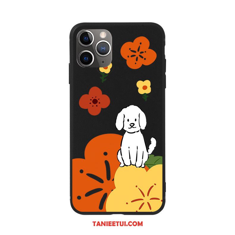 Etui iPhone 11 Pro Kwiaty Telefon Komórkowy Psy, Obudowa iPhone 11 Pro Tendencja Miękki Sztuka