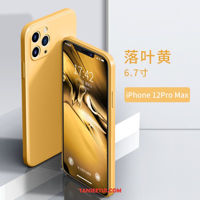 Etui iPhone 12 Pro Max Anti-fall Kreatywne Nowy, Futerał iPhone 12 Pro Max Osobowość Miękki Purpurowy