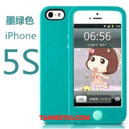 Etui iPhone 5 / 5s Miękki Niebieski Tendencja, Pokrowce iPhone 5 / 5s Silikonowe Telefon Komórkowy All Inclusive