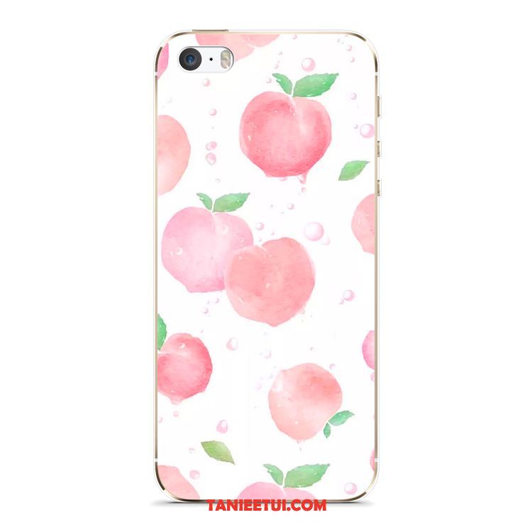 Etui iPhone 5c Różowe Ochraniacz Telefon Komórkowy, Futerał iPhone 5c Owoce Silikonowe Świeży