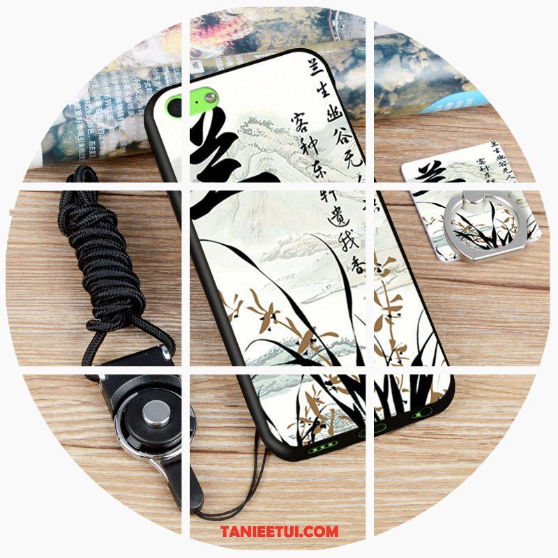Etui iPhone 5c Silikonowe Telefon Komórkowy Oryginalne, Pokrowce iPhone 5c Nubuku Biały Ochraniacz