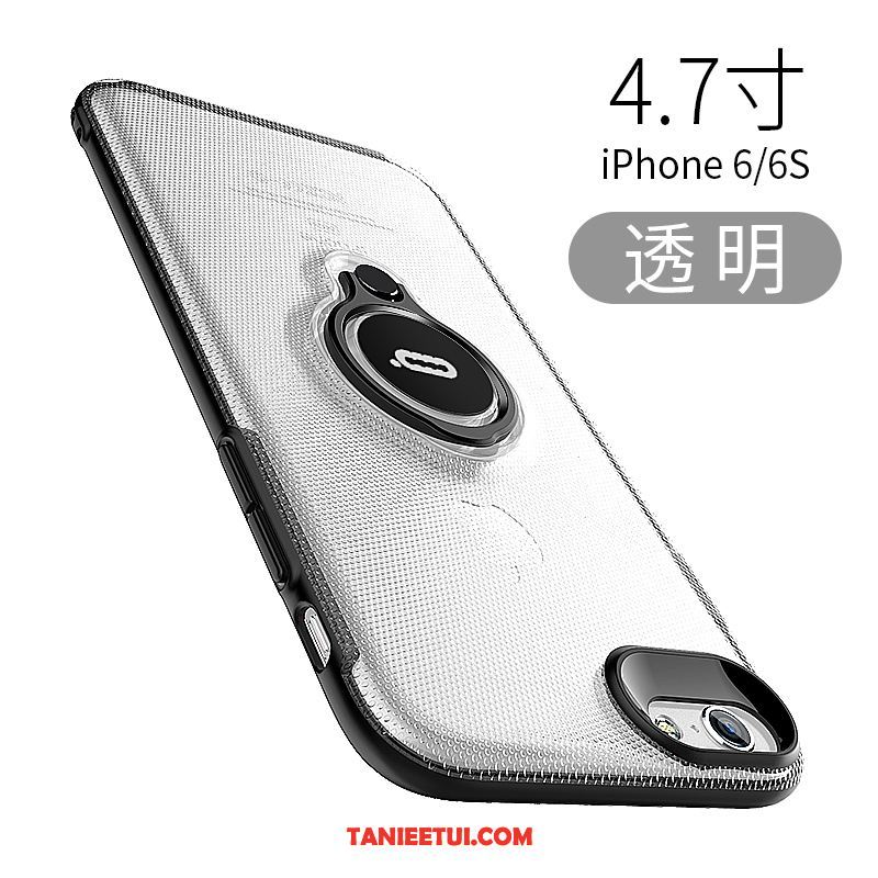Etui iPhone 6 / 6s Biały Tendencja Miękki, Obudowa iPhone 6 / 6s Ring Anti-fall Telefon Komórkowy