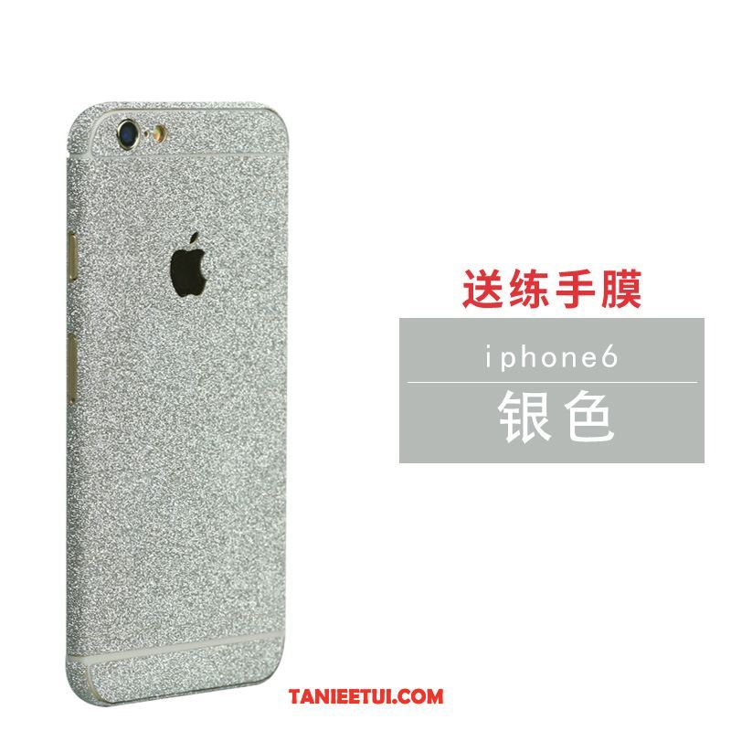 Etui iPhone 6 / 6s Granica Srebro Kolor, Obudowa iPhone 6 / 6s Filmy Telefon Komórkowy Nubuku
