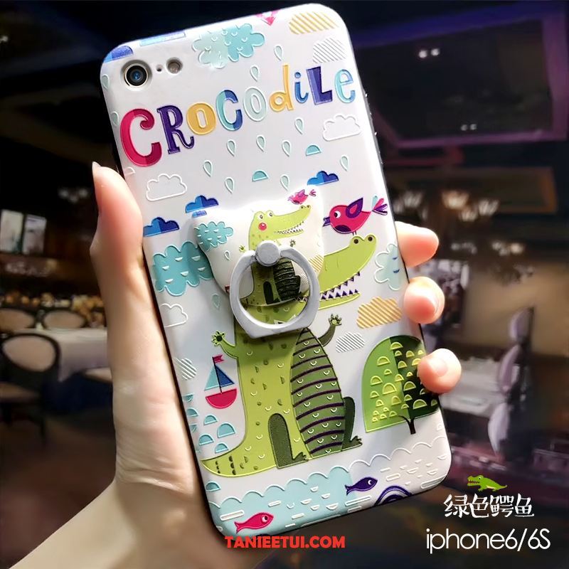 Etui iPhone 6 / 6s Piękny Relief Telefon Komórkowy, Futerał iPhone 6 / 6s Anti-fall Krokodyl Mały