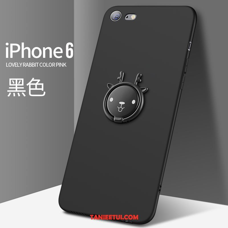 Etui iPhone 6 / 6s Silikonowe Telefon Komórkowy All Inclusive, Pokrowce iPhone 6 / 6s Anti-fall Kreskówka Czerwony