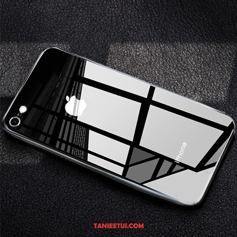 Etui iPhone 7 Anti-fall Szkło Telefon Komórkowy, Futerał iPhone 7 Szkło Hartowane Biały Ochraniacz