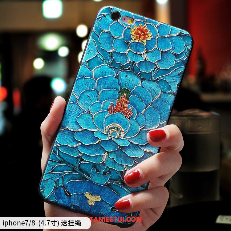 Etui iPhone 7 Telefon Komórkowy Anti-fall Nowy, Futerał iPhone 7 Relief Miękki Chiński Styl