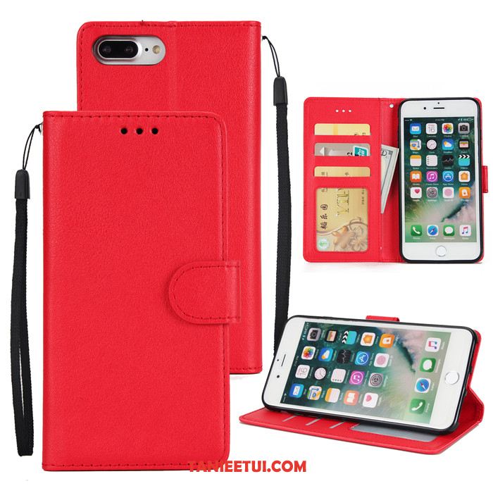 Etui iPhone 8 Plus Telefon Komórkowy Różowe Złoto Nowy, Futerał iPhone 8 Plus Skórzany Futerał Tendencja Ochraniacz