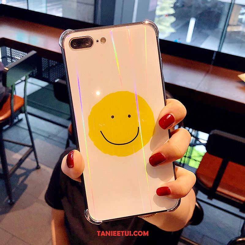 Etui iPhone 8 Plus Zakochani Żółty Smile, Pokrowce iPhone 8 Plus All Inclusive Anti-fall Telefon Komórkowy
