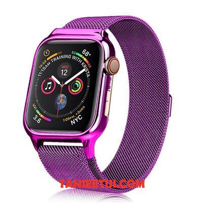Etui Apple Watch Series 2 Purpurowy Metal All Inclusive, Pokrowce Apple Watch Series 2 Ochraniacz Nowy Beige
