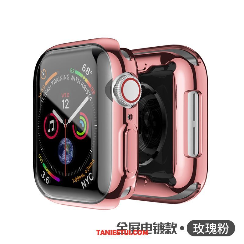 Etui Apple Watch Series 3 Miękki Cienkie Różowe, Futerał Apple Watch Series 3 Silikonowe All Inclusive Ochraniacz