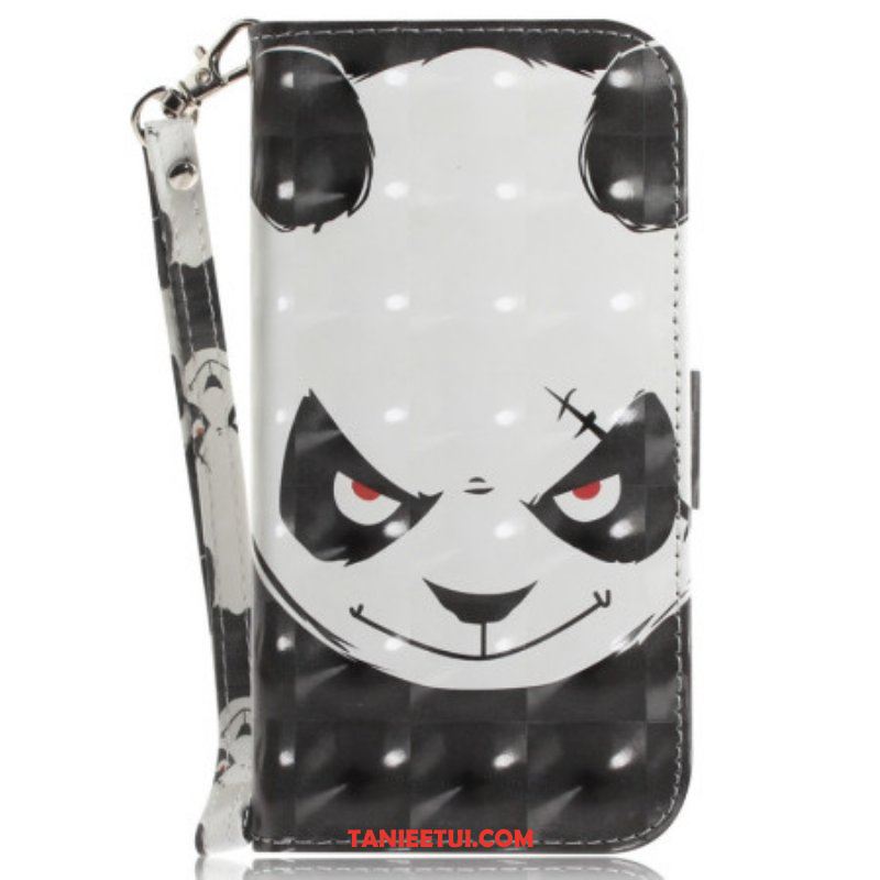 Etui Folio do Samsung Galaxy M13 Wściekła Panda