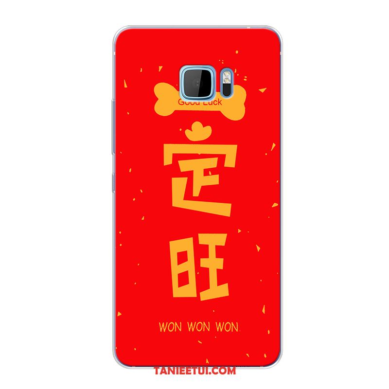 Etui Htc 10 Psy Telefon Komórkowy Czerwony, Obudowa Htc 10 Bogactwo Silikonowe Miękki