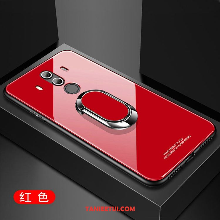 Etui Huawei Mate 10 Pro Czerwony Szkło Trudno, Obudowa Huawei Mate 10 Pro Ochraniacz Telefon Komórkowy Lustro