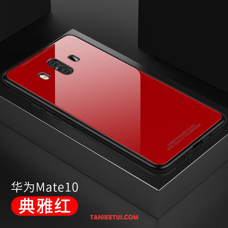 Etui Huawei Mate 10 Telefon Komórkowy Tendencja Trudno, Futerał Huawei Mate 10 Szkło Czerwony