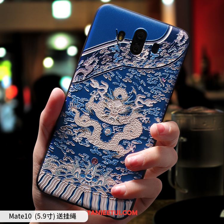 Etui Huawei Mate 10 Tendencja Telefon Komórkowy Kreatywne, Obudowa Huawei Mate 10 Niebieski Zakochani