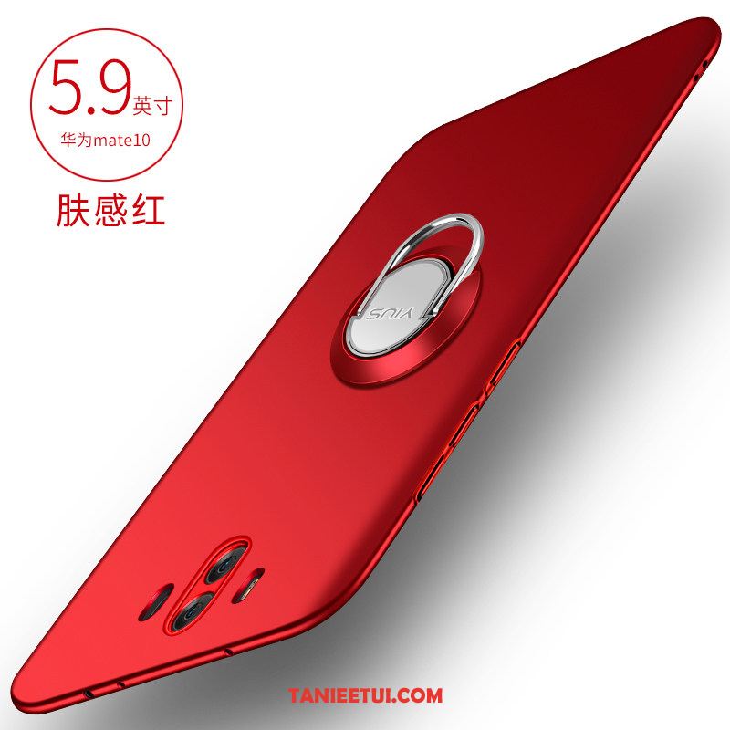 Etui Huawei Mate 10 Trudno Osobowość Wspornik, Pokrowce Huawei Mate 10 Czerwony Magnetyzm Nubuku