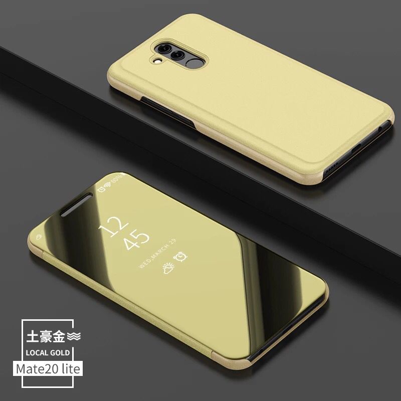 Etui Huawei Mate 20 Lite Telefon Komórkowy Złoto, Futerał Huawei Mate 20 Lite