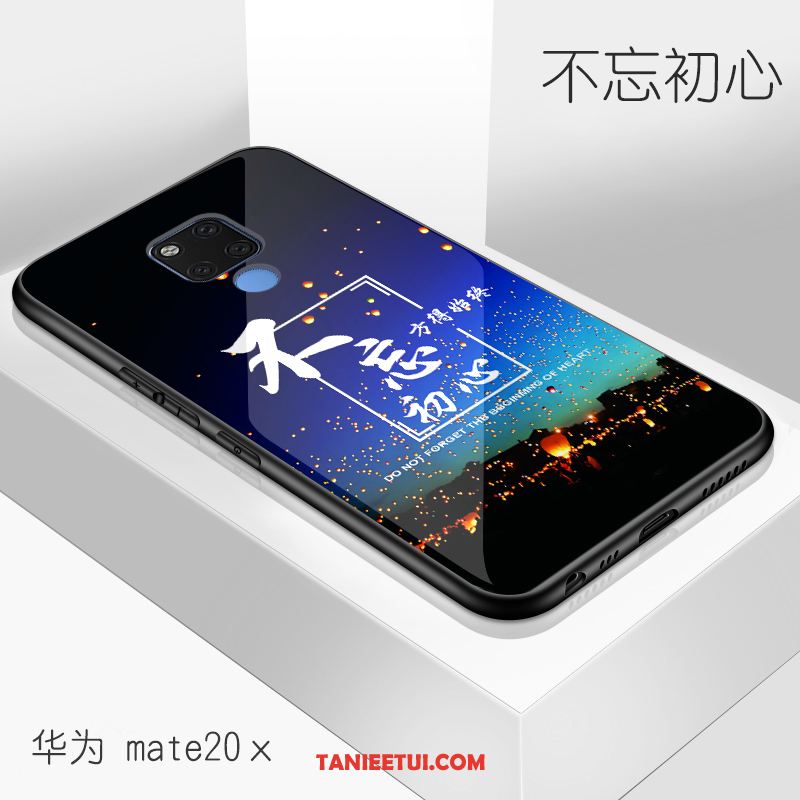 Etui Huawei Mate 20 X Silikonowe Osobowość Sceneria, Futerał Huawei Mate 20 X Szkło All Inclusive Telefon Komórkowy