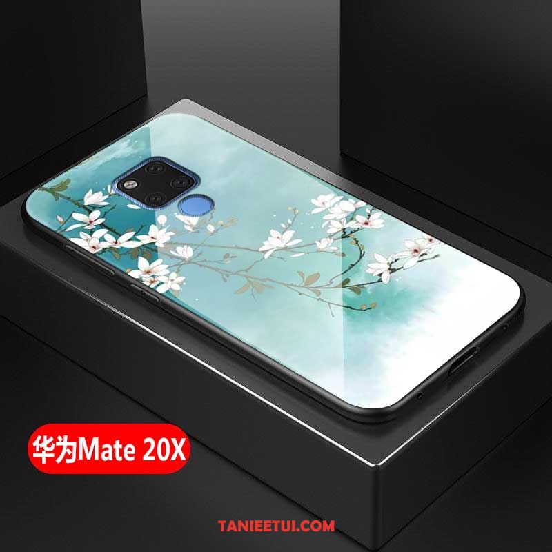 Etui Huawei Mate 20 X Zielony Silikonowe Trudno, Obudowa Huawei Mate 20 X All Inclusive Świeży Anti-fall