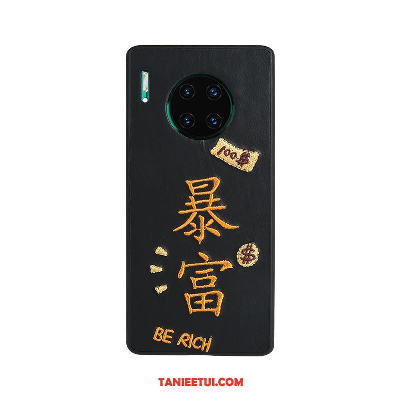Etui Huawei Mate 30 Telefon Komórkowy Duży Czarny, Obudowa Huawei Mate 30 Anti-fall Tendencja Nowy