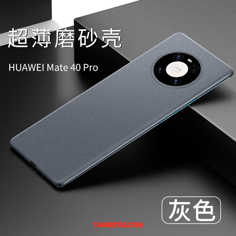 Etui Huawei Mate 40 Pro Nowy All Inclusive Telefon Komórkowy, Pokrowce Huawei Mate 40 Pro Nubuku Lekki I Cienki Szary