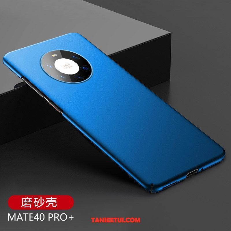 Etui Huawei Mate 40 Pro+ Ochraniacz Nubuku All Inclusive, Obudowa Huawei Mate 40 Pro+ Niebieski Wysoki Koniec Nowy