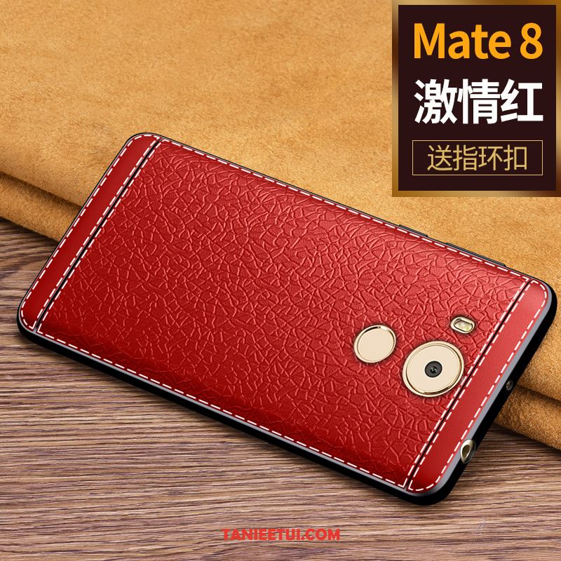 Etui Huawei Mate 8 Czerwony Telefon Komórkowy Biznes, Pokrowce Huawei Mate 8 Silikonowe Miękki Ochraniacz