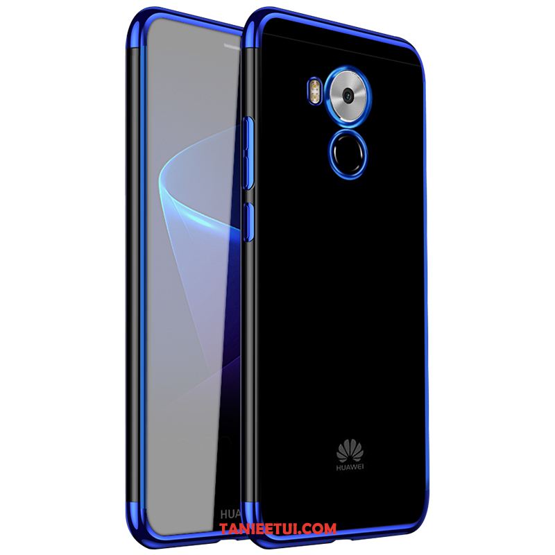 Etui Huawei Mate 8 Miękki Filmy Cienka, Futerał Huawei Mate 8 Niebieski Przezroczysty Szkło Hartowane