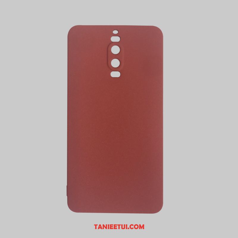Etui Huawei Mate 9 Pro Nubuku Miękki Telefon Komórkowy, Pokrowce Huawei Mate 9 Pro Ochraniacz Silikonowe Czerwony
