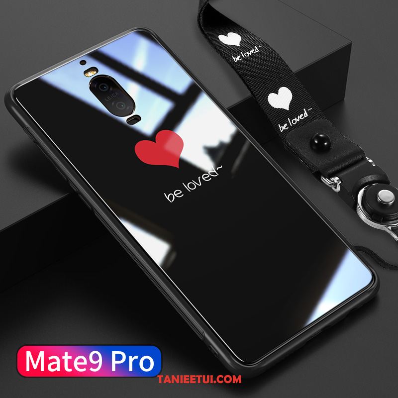Etui Huawei Mate 9 Pro Telefon Komórkowy Zakochani Czarny, Obudowa Huawei Mate 9 Pro Anti-fall Czerwony Netto Miłość
