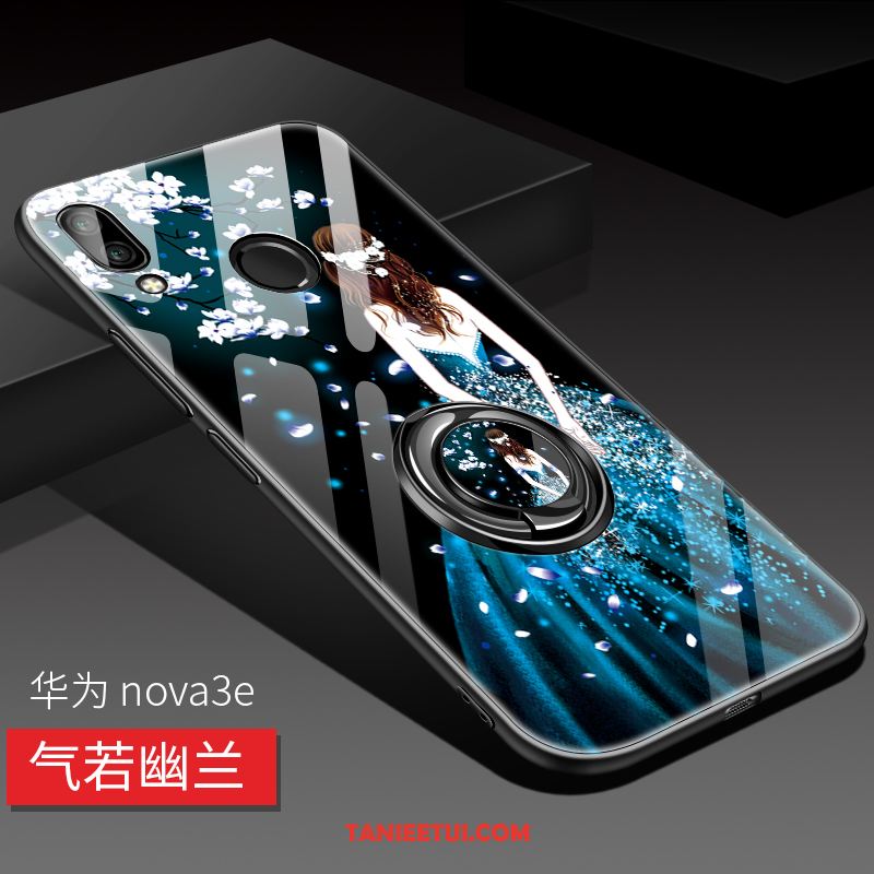 Etui Huawei Nova 3e Anti-fall Silikonowe Tendencja, Futerał Huawei Nova 3e Osobowość Wysoki Koniec Niebieski