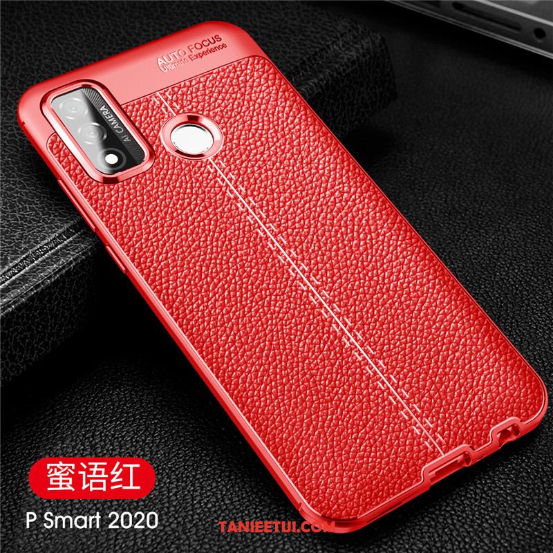 Etui Huawei P Smart 2020 All Inclusive Czerwony Ochraniacz, Pokrowce Huawei P Smart 2020 Lekki I Cienki Biznes Telefon Komórkowy