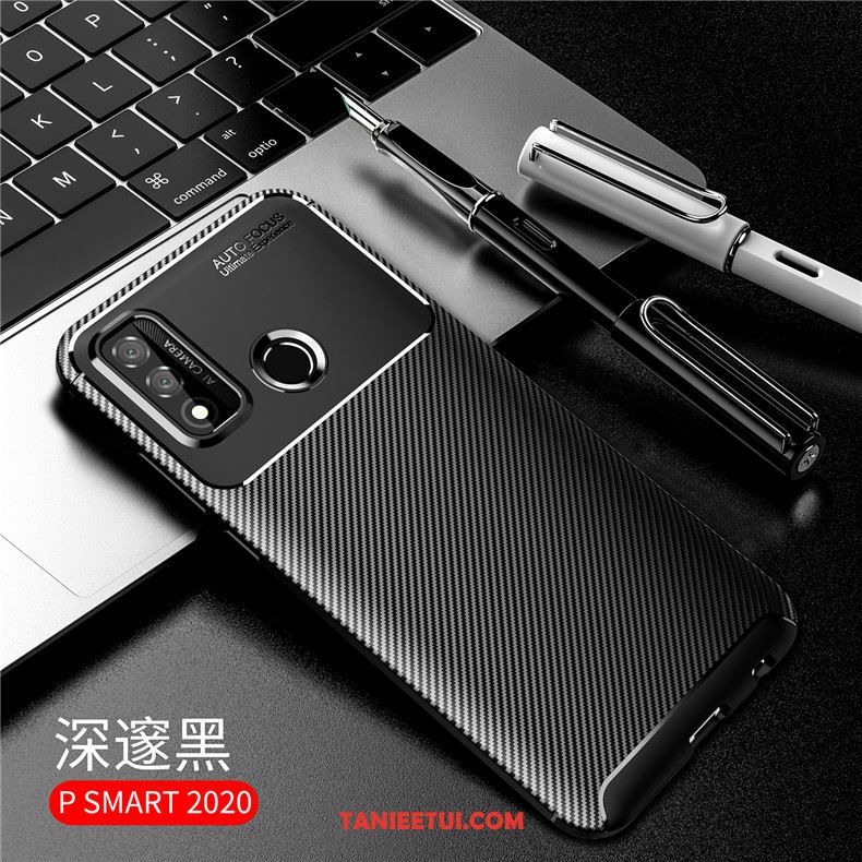 Etui Huawei P Smart 2020 Telefon Komórkowy Ochraniacz Czarny, Pokrowce Huawei P Smart 2020 Akcesoria Silikonowe Anti-fall