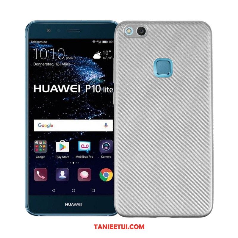 Etui Huawei P10 Lite Ochraniacz All Inclusive Srebro, Pokrowce Huawei P10 Lite Miękki Silikonowe Młodzież
