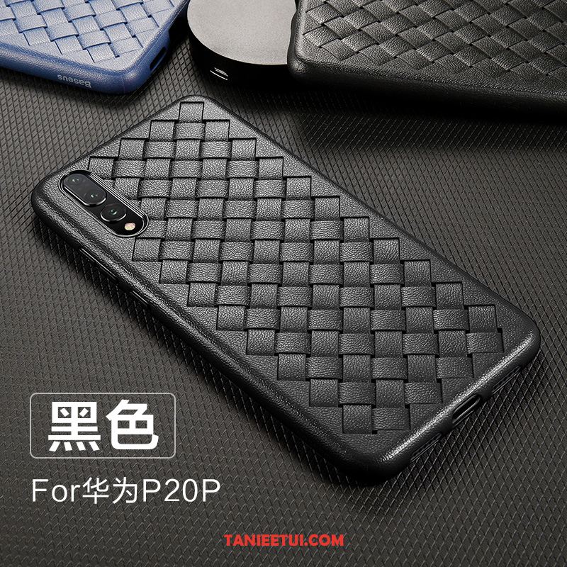 Etui Huawei P20 Pro Cienkie Miękki Skóra, Pokrowce Huawei P20 Pro Kreatywne All Inclusive Czarny