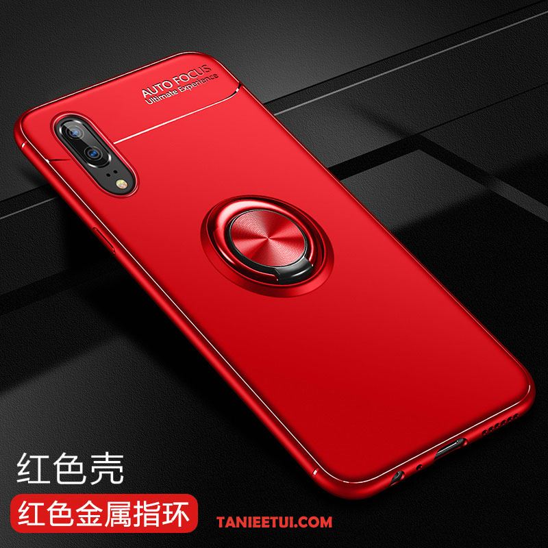 Etui Huawei P20 Pro Proste Miękki Czerwony, Futerał Huawei P20 Pro Anti-fall Nubuku All Inclusive
