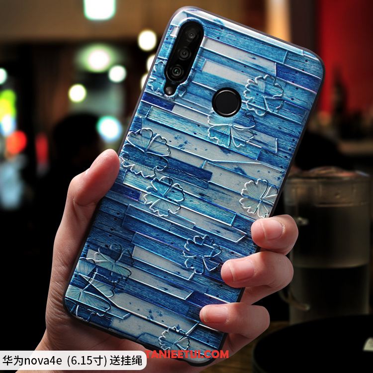 Etui Huawei P30 Lite All Inclusive Modna Marka Osobowość, Futerał Huawei P30 Lite Piękny Niebieski Telefon Komórkowy