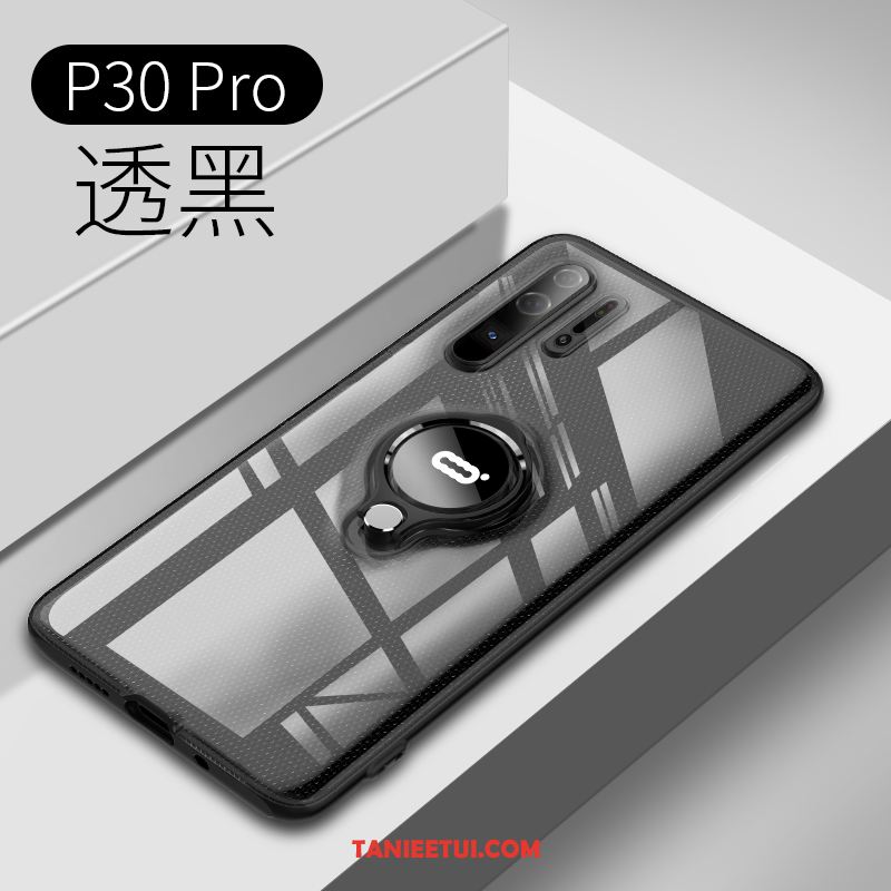 Etui Huawei P30 Pro Cienka Ring Magnetyzm, Pokrowce Huawei P30 Pro All Inclusive Przezroczysty Na Pokładzie