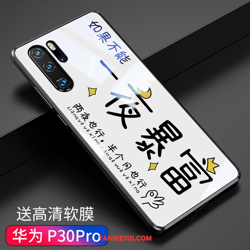 Etui Huawei P30 Pro Tendencja Nowy Szkło, Futerał Huawei P30 Pro Czerwony Netto Ochraniacz Telefon Komórkowy