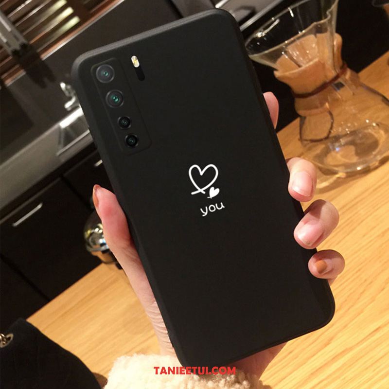 Etui Huawei P40 Lite 5g Modna Marka Telefon Komórkowy Czarny, Pokrowce Huawei P40 Lite 5g Zakochani Ochraniacz Miłość